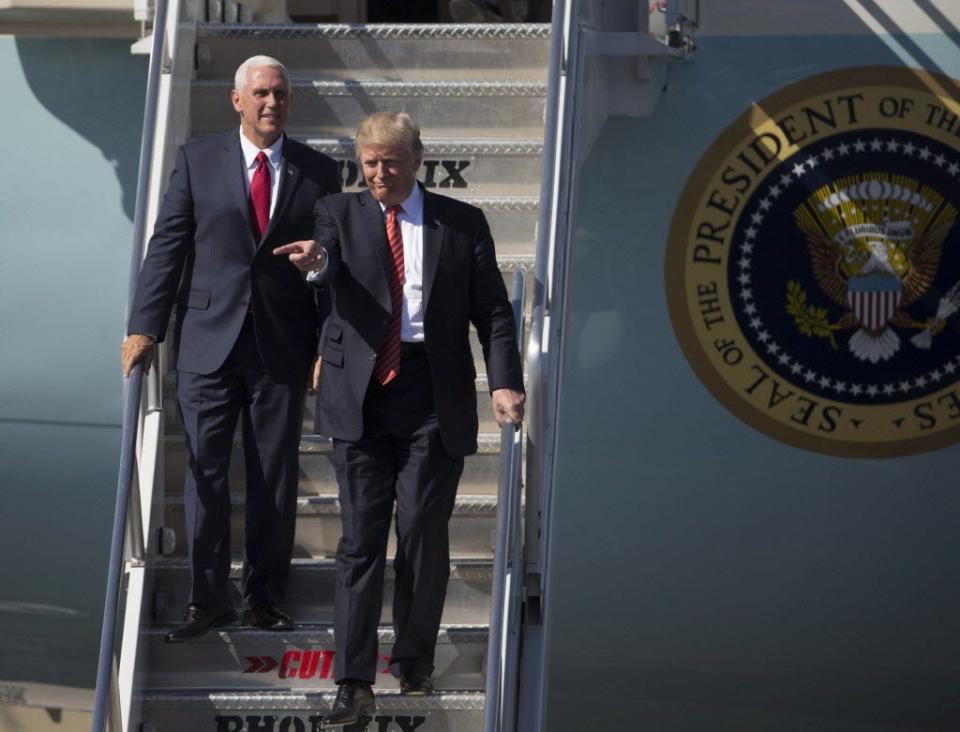 Vice President Mike Pence has given no indication that he questions Donald Trump’s ability to be president.