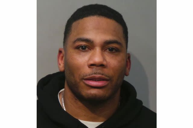 <p>Maryland Heights Police Department</p> Nelly's mugshot on August 7, 2024