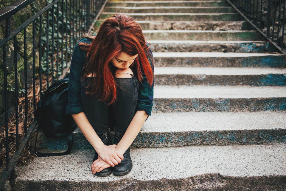 Loneliness in young people is a growing problem (Getty)