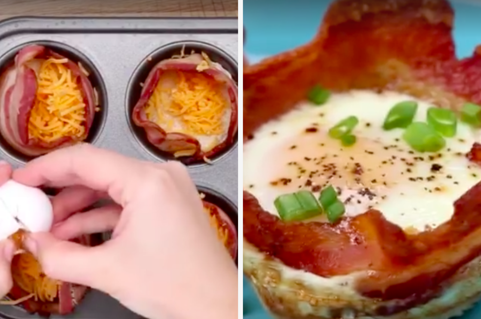 Cheesy Bacon Egg Cups