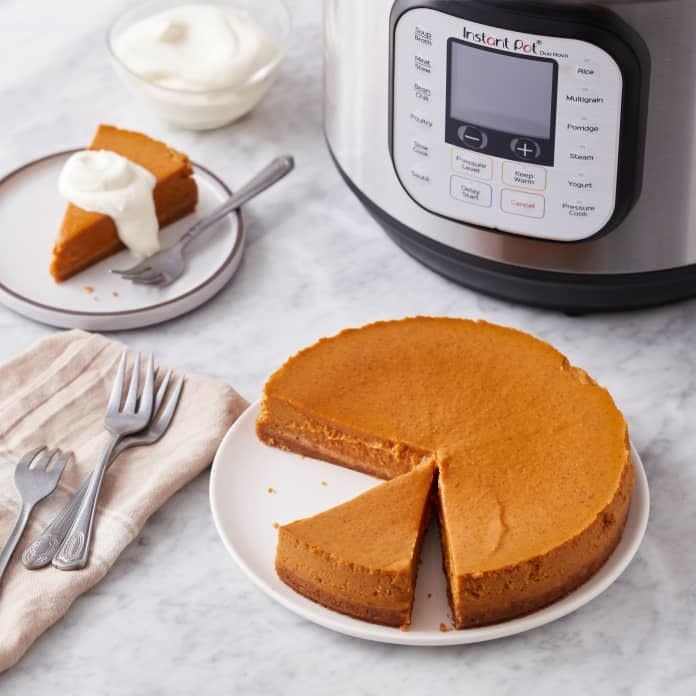 Instant Pot Pumpkin Pie