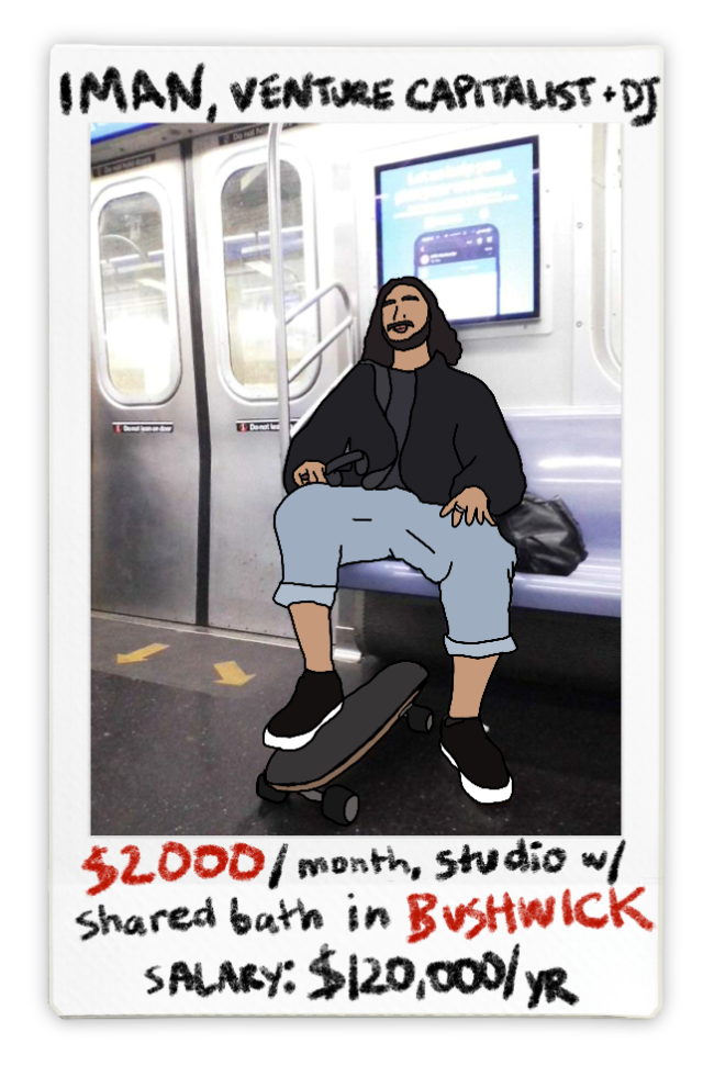 venture capitalist on the subway
