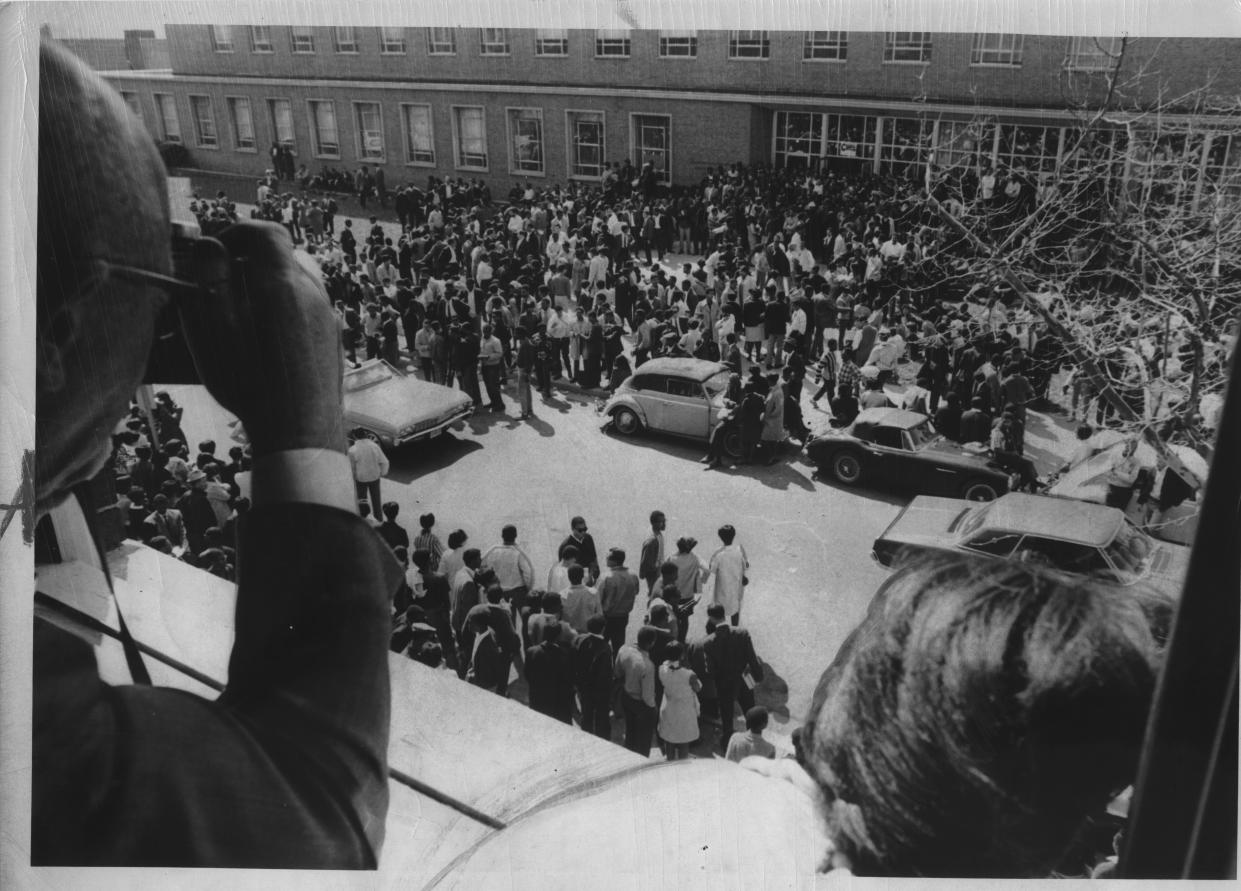 Howard University students 