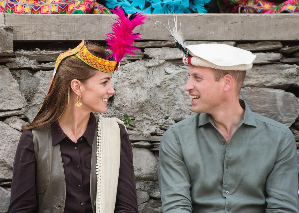 <h1 class="title">The Duke And Duchess Of Cambridge Visit The North Of Pakistan</h1><cite class="credit">Samir Hussein/WireImage/Getty Images</cite>