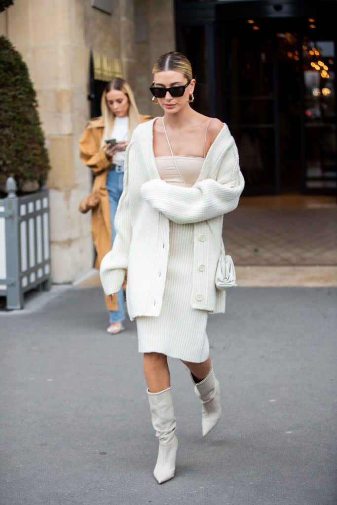 39) Hailey Bieber in Paris for Fashion Week