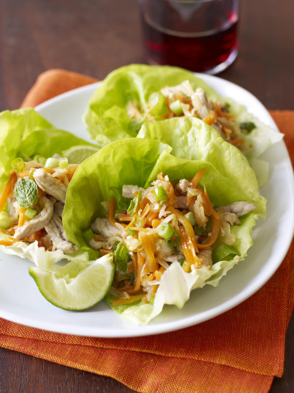 Asian Chicken Salad Lettuce Cups