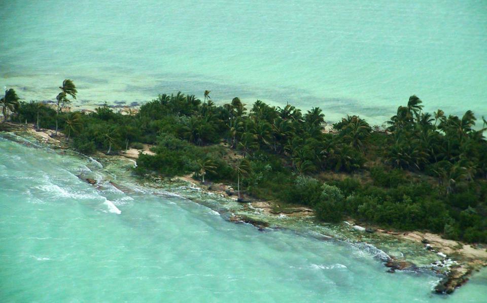 Blackadore Caye remains undeveloped to this day - GES
