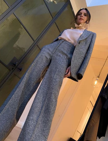 Of Course Victoria Beckham Made Bell-bottoms Chic