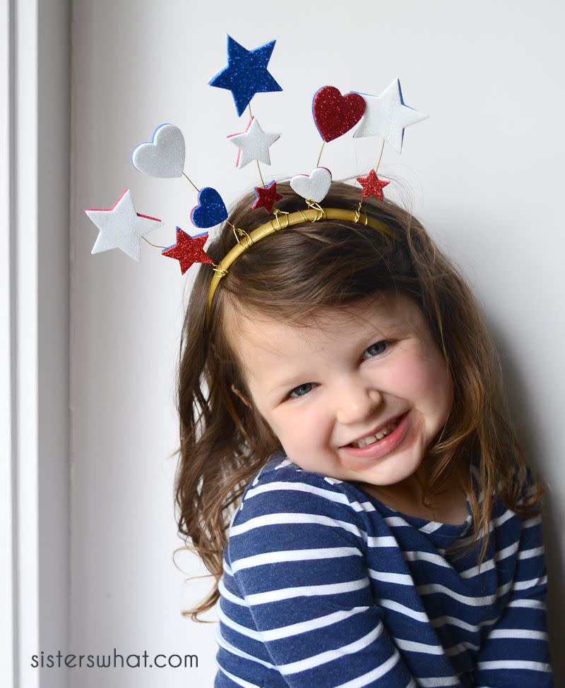 DIY 4th of July Headband