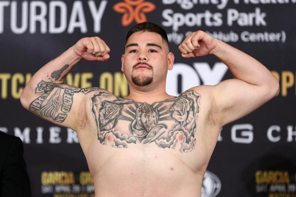 Andy Ruiz Jr. is set to face Anthony Joshua at Madison Square Garden (Photo by Yong Teck Lim/Getty Images)