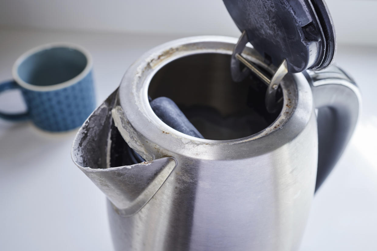A woman has shared a simple, natural hack for cleaning your kettle. (Getty Images)