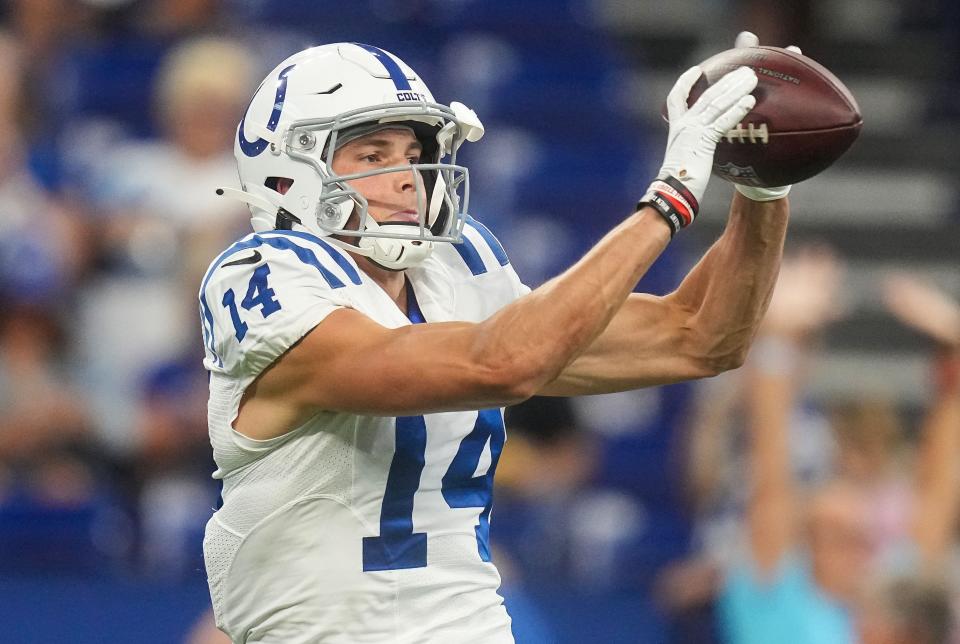 Indianapolis Colts rookie wide receiver Alec Pierce is set to start at the team's 'Z' spot this season.