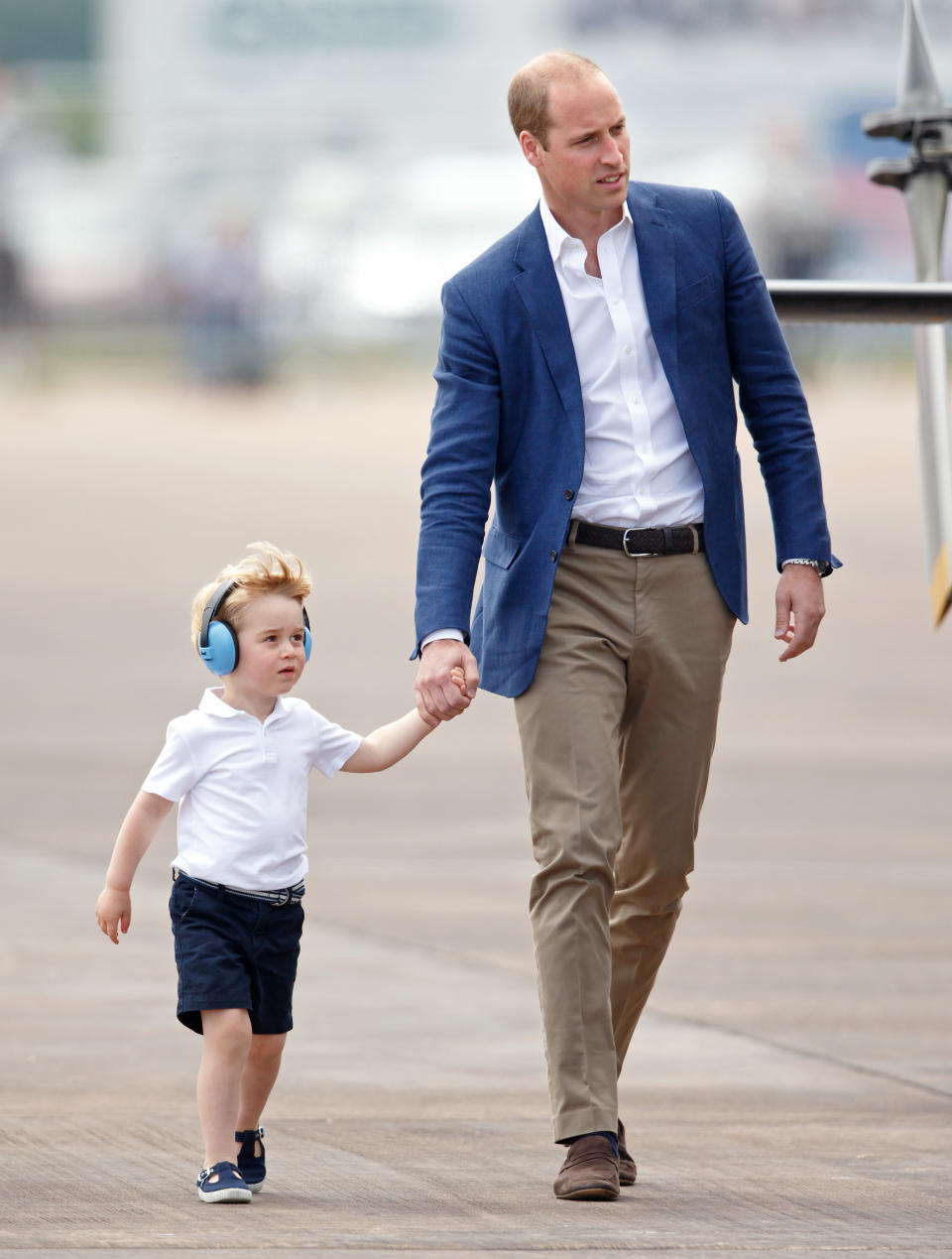 Experts say there’s a good reason why George is always wearing shorts. Photo: Getty