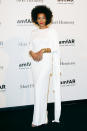 And last but not least we have Beyonce's baby sis, Solange Knowles, who channeled Old Hollywood by donning this glamorous Rubin Singer gown and gold accents at the amfAR soiree in Milan, Italy. Bellisima! (9/22/2012)<br><br><a href="http://music.yahoo.com/videos/i-decided-28092599.html" data-ylk="slk:See Solange's "I Decided" music video;elm:context_link;itc:0;sec:content-canvas;outcm:mb_qualified_link;_E:mb_qualified_link;ct:story;" class="link  yahoo-link">See Solange's "I Decided" music video</a>