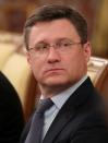 Russian Energy Minister Alexander Novak attends a government meeting in Moscow