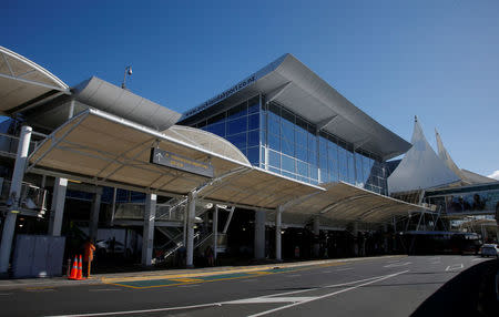 The International Departures terminal is pictured during fuel shortages at Auckland Airport in New Zealand, September 20, 2017. REUTERS/Nigel Marple