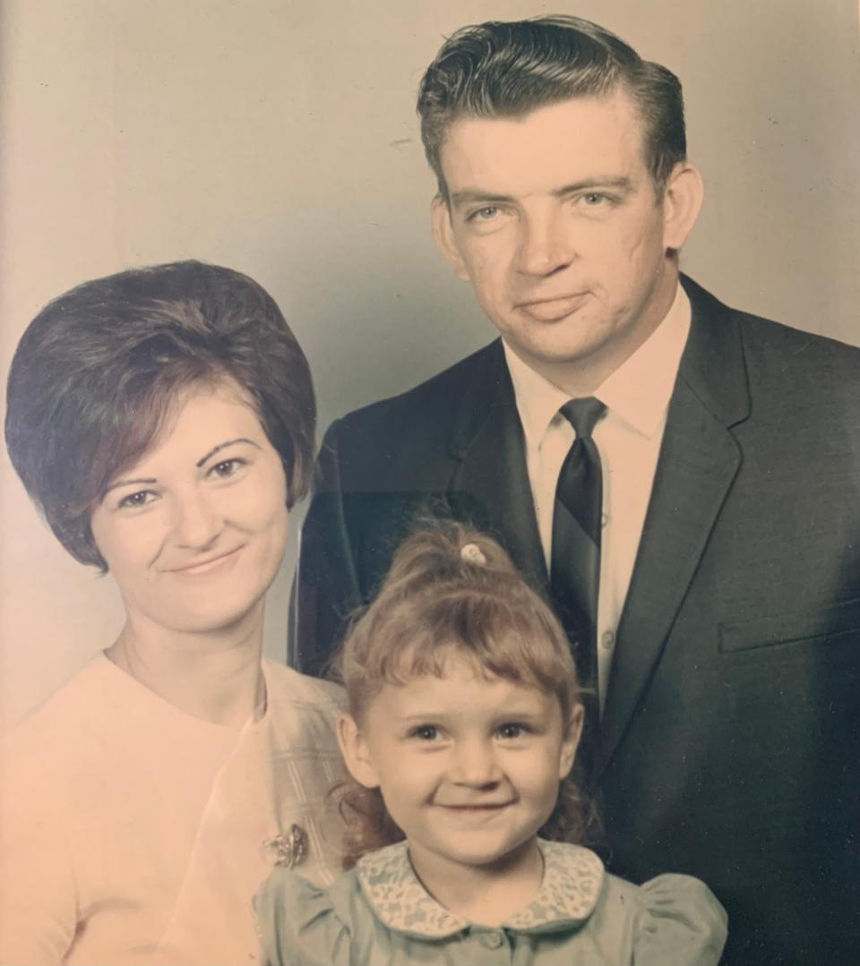 Tommy and Katherine Barron with their daughter, Sherene.