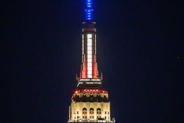 <p>L'Empire State Building, le 29 novembre 2021.</p>