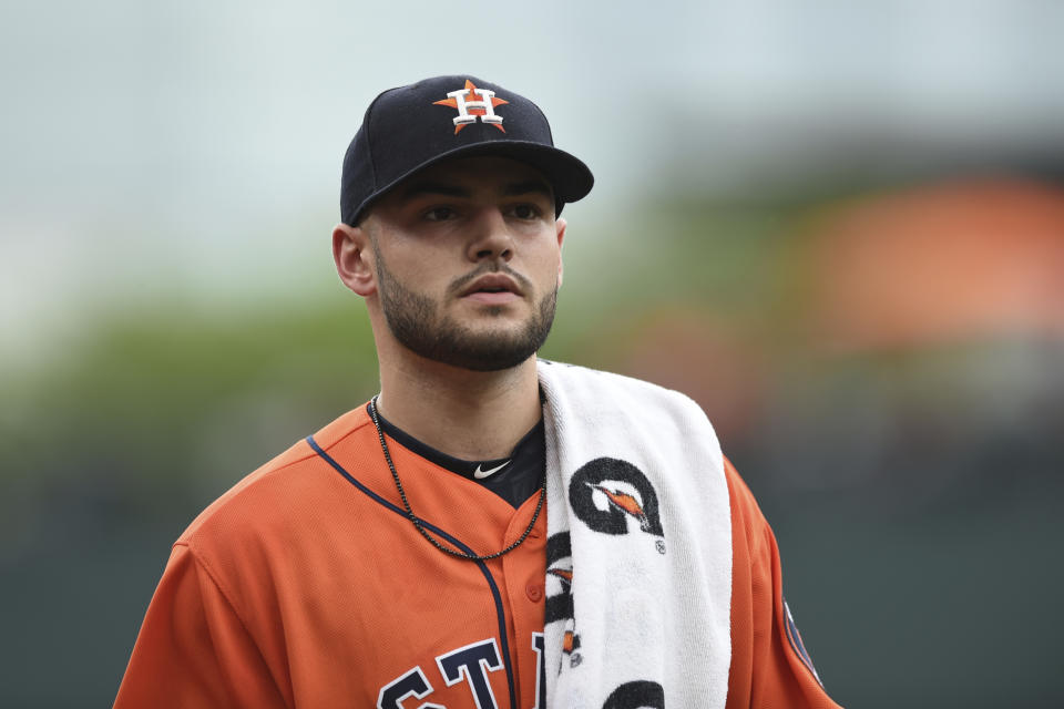 Lance McCullers has one big issue with the pace of play rules. (AP Photo/Gail Burton)