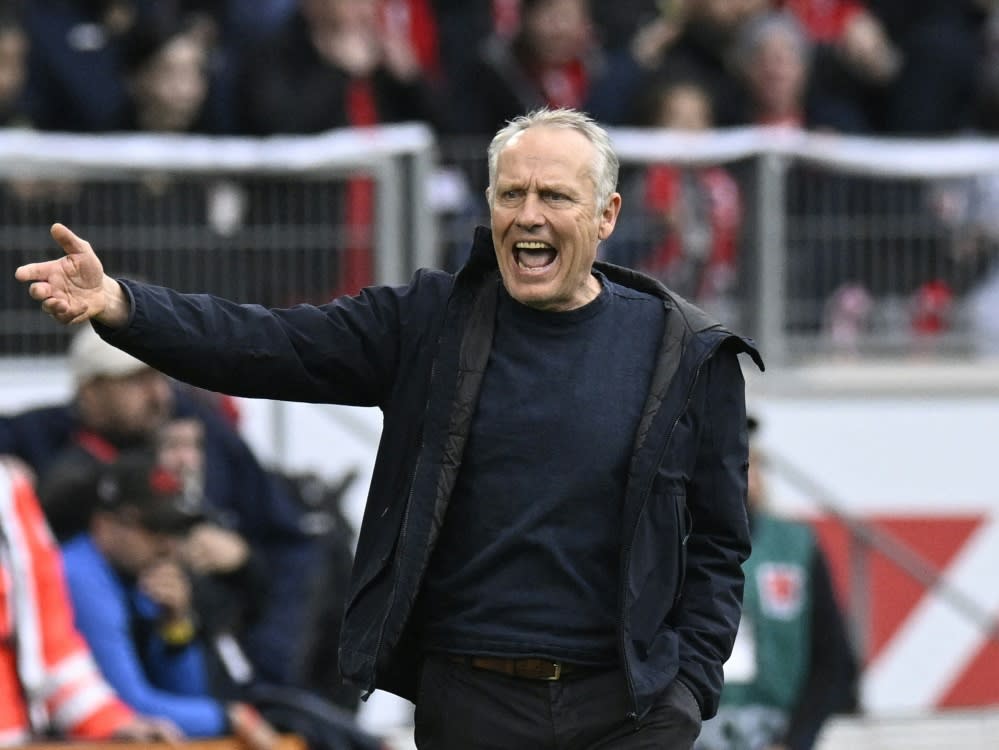 Christian Streich möchte Darmstadt nicht unterschätzen (THOMAS KIENZLE)