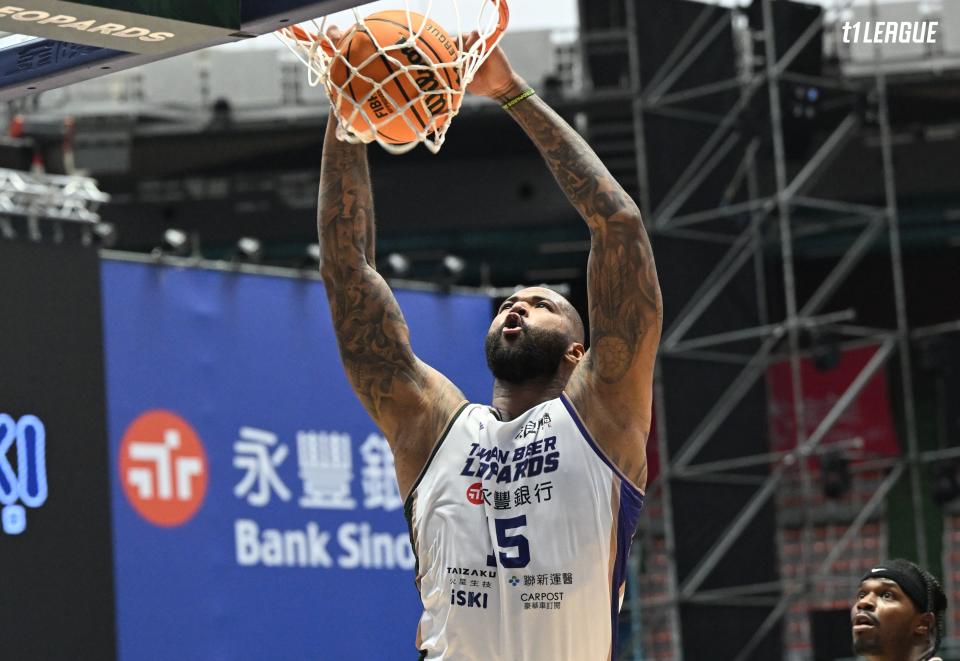 卡森斯（DeMarcus Cousins）。（台啤永豐雲豹提供）（20240120）