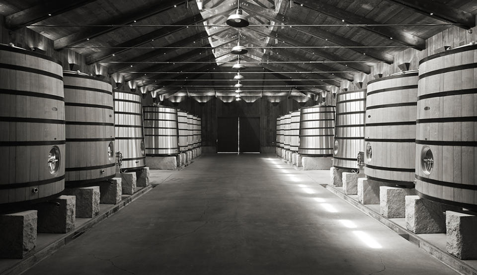 The Harlan Estate’s tank room