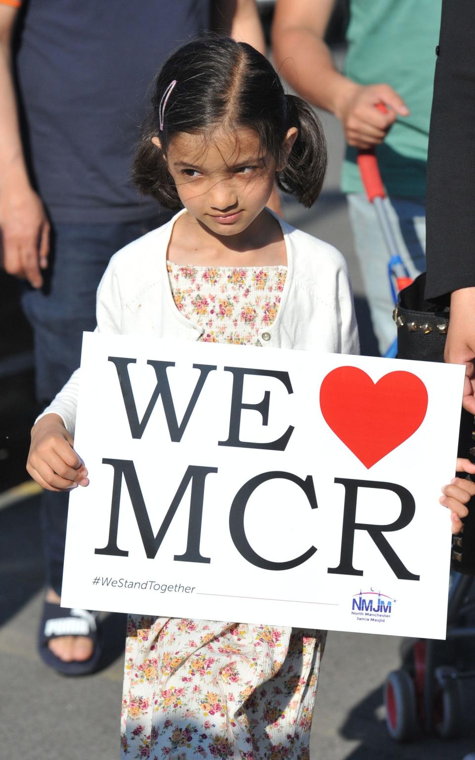 Hundreds of families marched - Credit: MEN