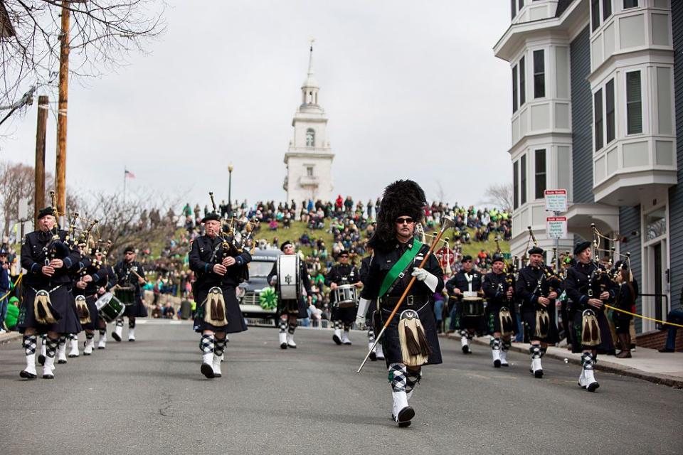 Boston hosts one of the biggest St. Patrick's Day parades in the U.S.