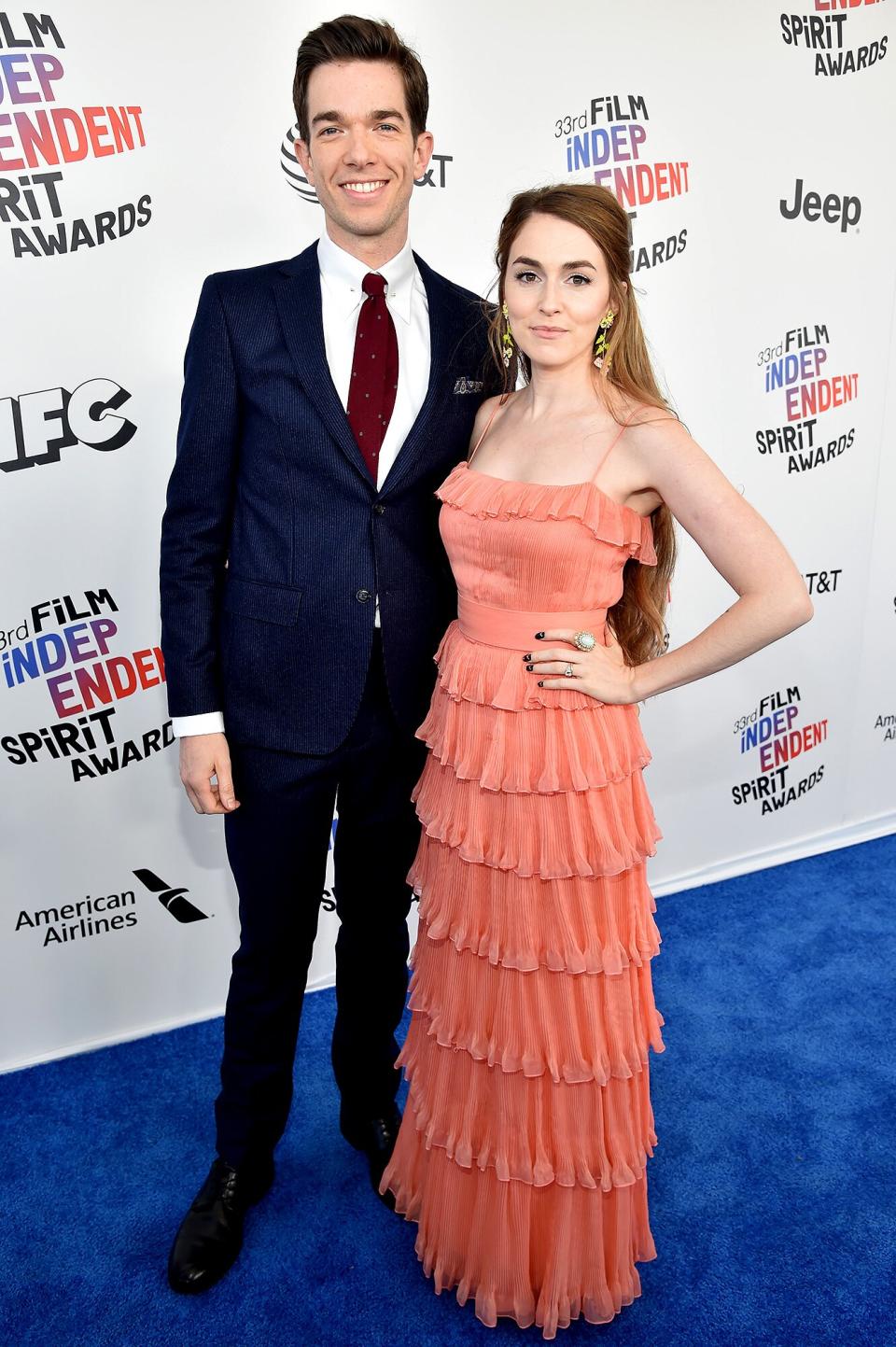 John Mulaney and Annamarie Tendler