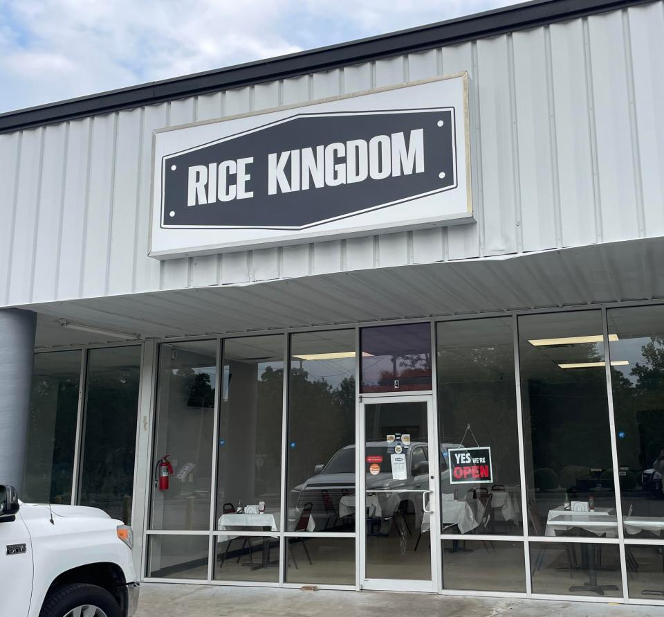 Rice Kingdom has opened at 4727 Crawfordville Road, Tallahassee, Fl.