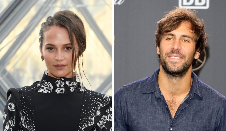 Jung, erfolgreich und ebenfalls am gleichen Tag geboren: Oscar-Preisträgerin Alicia Vikander ("The Danish Girl") und Chartstürmer Max Giesinger ("80 Millionen") kamen beide am 3. Oktober 1988 zur Welt. (Bild: Pascal Le Segretain/Andreas Rentz/Getty Images)