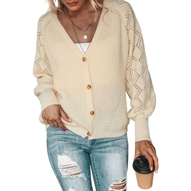 Cupshe Women's V-Neck Oversized Sweater