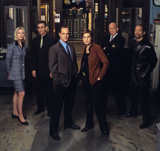 <p>Craig Blankenhorn/NBCU Photo Bank/NBCUniversal via Getty </p> The cast of 'Law & Order: SVU' in season 3, including Stephanie March as A.D.A. Alexandra Cabot, Richard Belzer as Detective John Munch, Christopher Meloni as Detective Elliot Stabler, Mariska Hargitay as Detective Olivia Benson, Dann Florek as Captain Donald Cragen, Ice-T as Detective Odafin "Fin" Tutuola