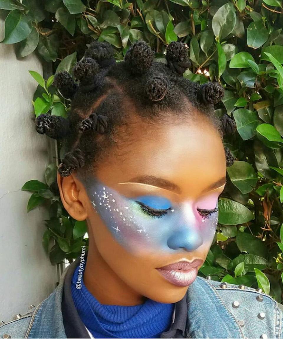 Phumudzo Mudau Galaxy Makeup