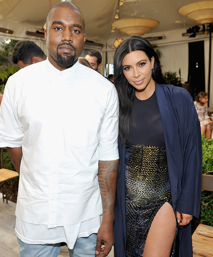 Kanye and Kim Kardashian West Name Son Saint