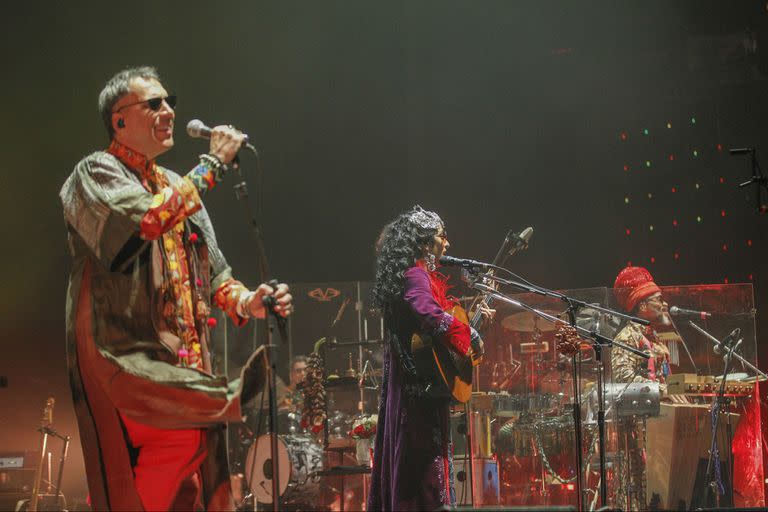 Arnaldo Antunes, Marisa Monte y Carlinhos Brown