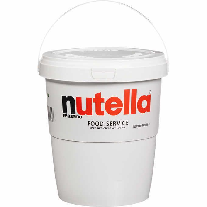 8) Nutella Hazelnut Spread With Cocoa, 6.6 Pounds