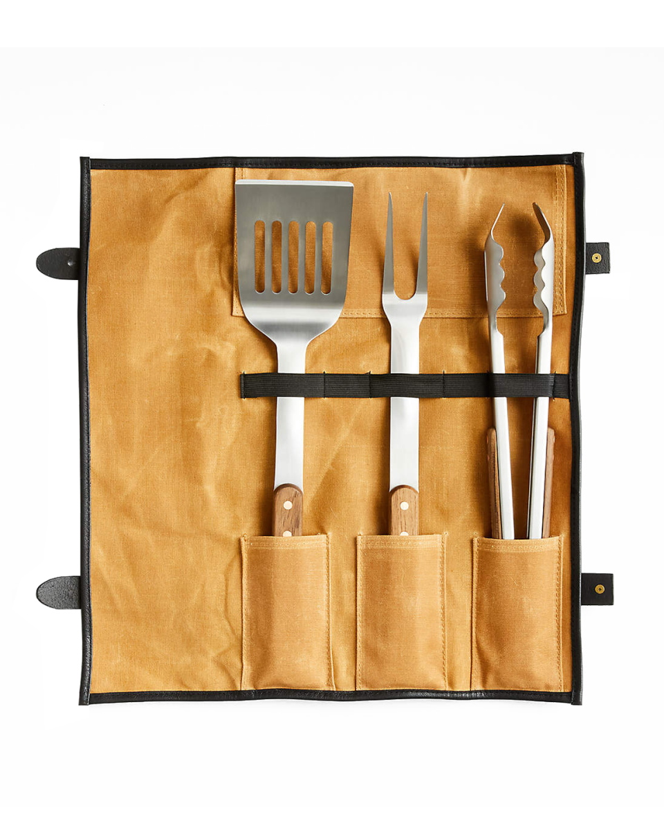 6) 4-Piece Barbecue Tool Set