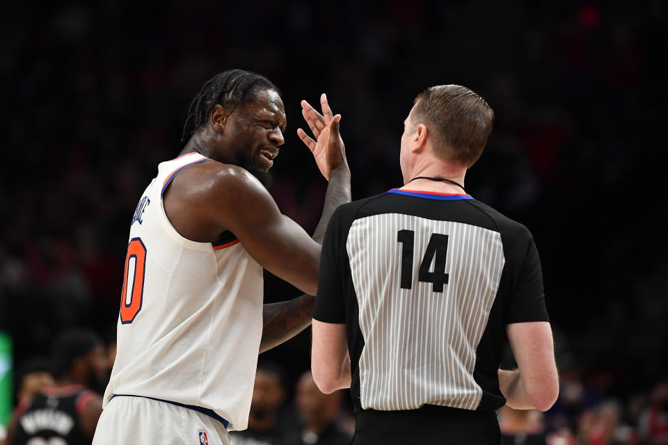 It has been a frustrating season for Julius Randle and the New York Knicks. (Photo by Alika Jenner/Getty Images)