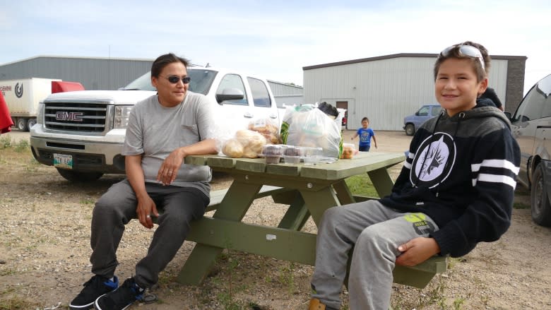 'It's been emotional': Evacuees get taste of home in Brandon with bannock, soup