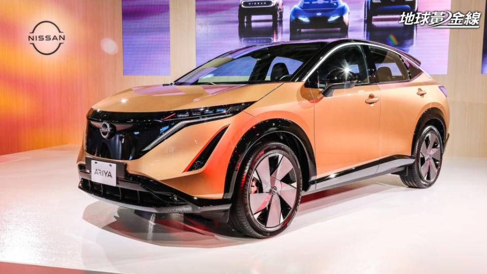 Nissan Ariya在台灣提供標準跟長里程兩種電池規格，2萬元就可下訂。(攝影/ 陳奕宏)