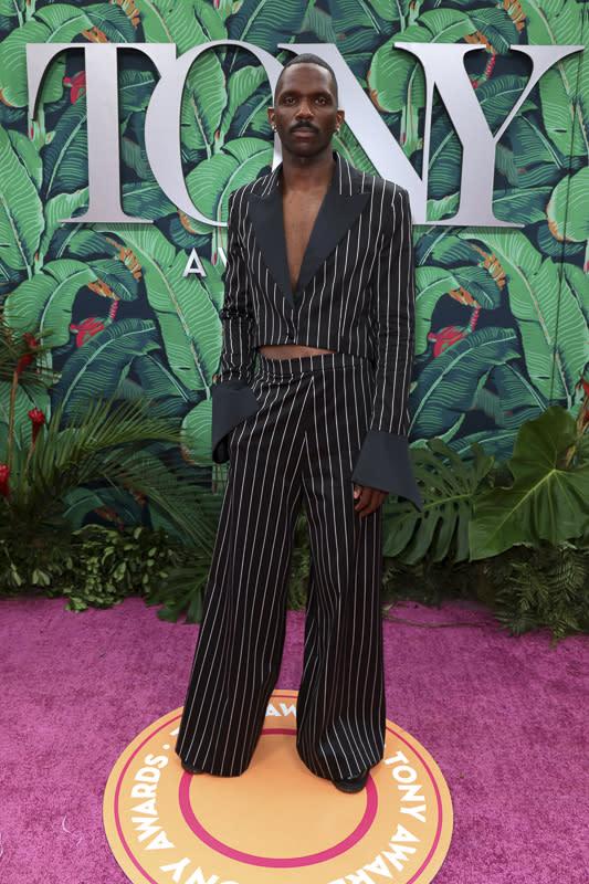 Calvin Leon Smith at the Tony Awards.