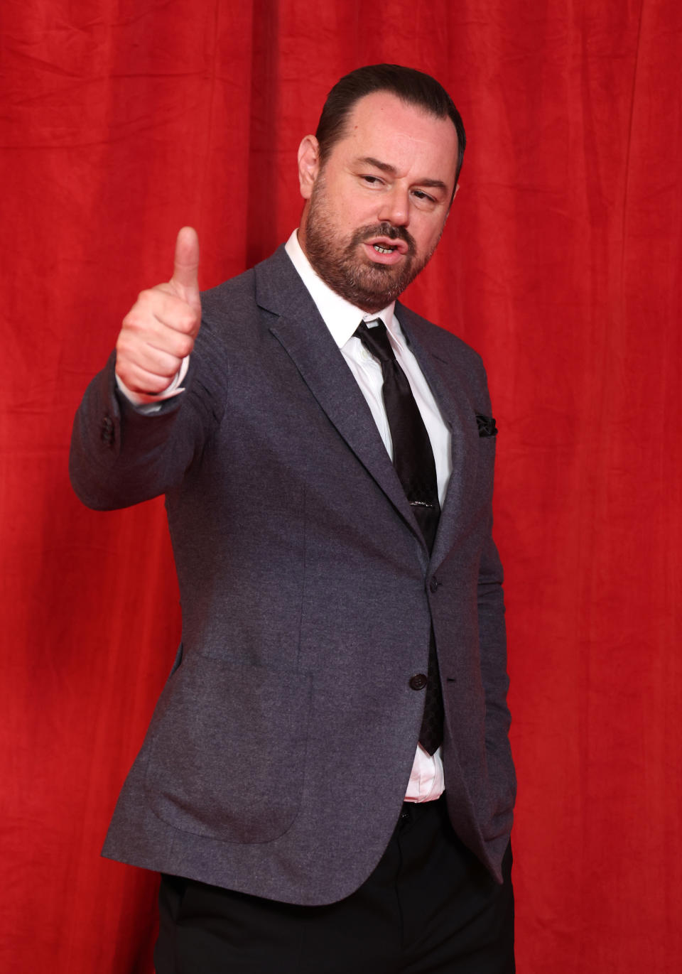 Danny Dyer attends the British Soap Awards 2022 at Hackney Empire on June 11, 2022 in London, England. (Photo by Mike Marsland/WireImage)