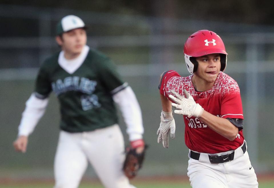 Crosspoint's baseball team won a Class 1B district title Thursday 7-5 against Mount Vernon Christian. A state tournament seeding committee on Sunday will decide what seed Crosspoint will be heading into regional play May 21.