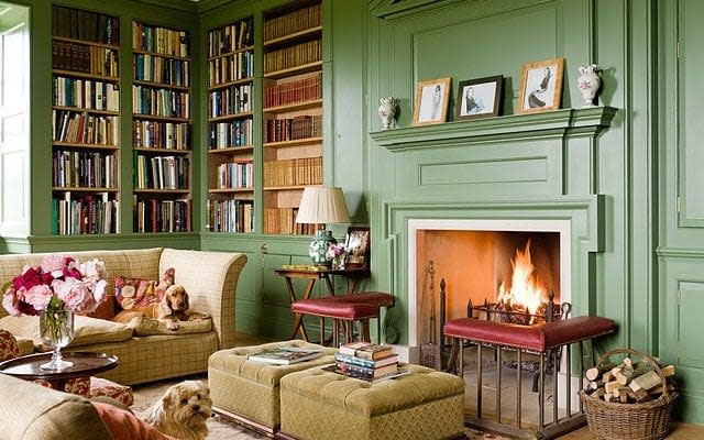 Calke Green by Farrow & Ball: now with extra pigment - www.alamy.com