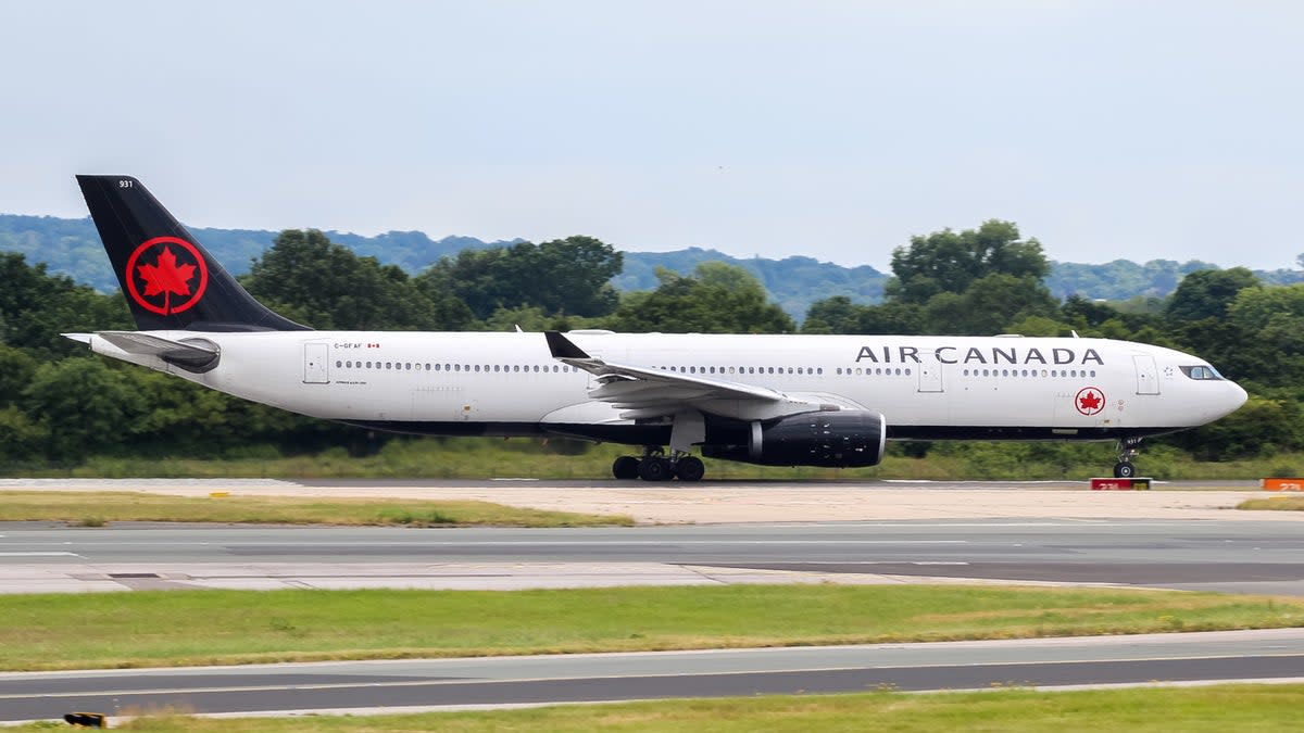 The incident occurred on an Air Canada flight to Vegas  (Getty Images)