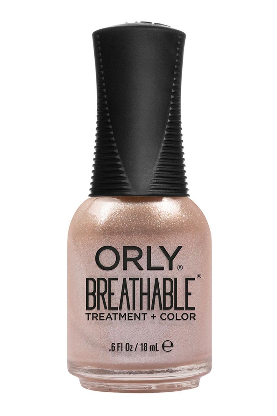 5) Orly Breathable Treatment + Color in Let's Get Fizzical