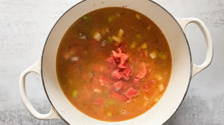 pasta e fagioli soup