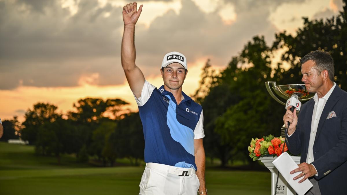 Viktor Hovland believes he should be considered the world’s best player