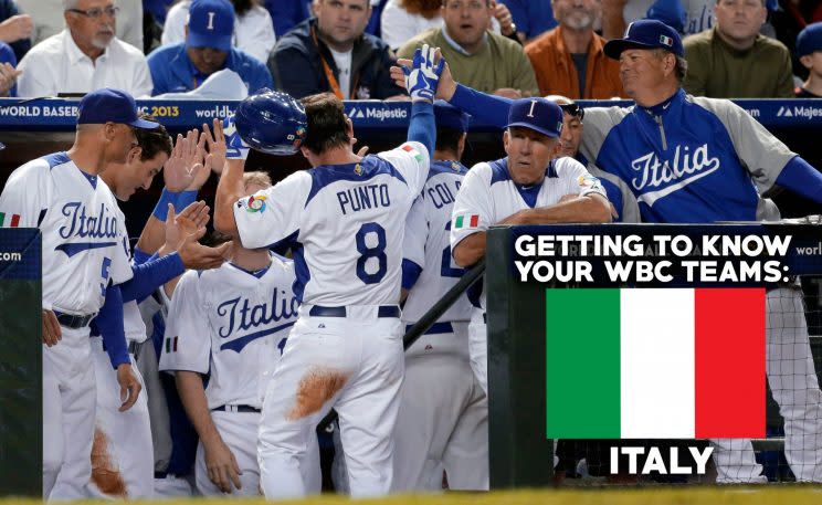 Team Italy fueled by espresso, mustaches at World Baseball Classic